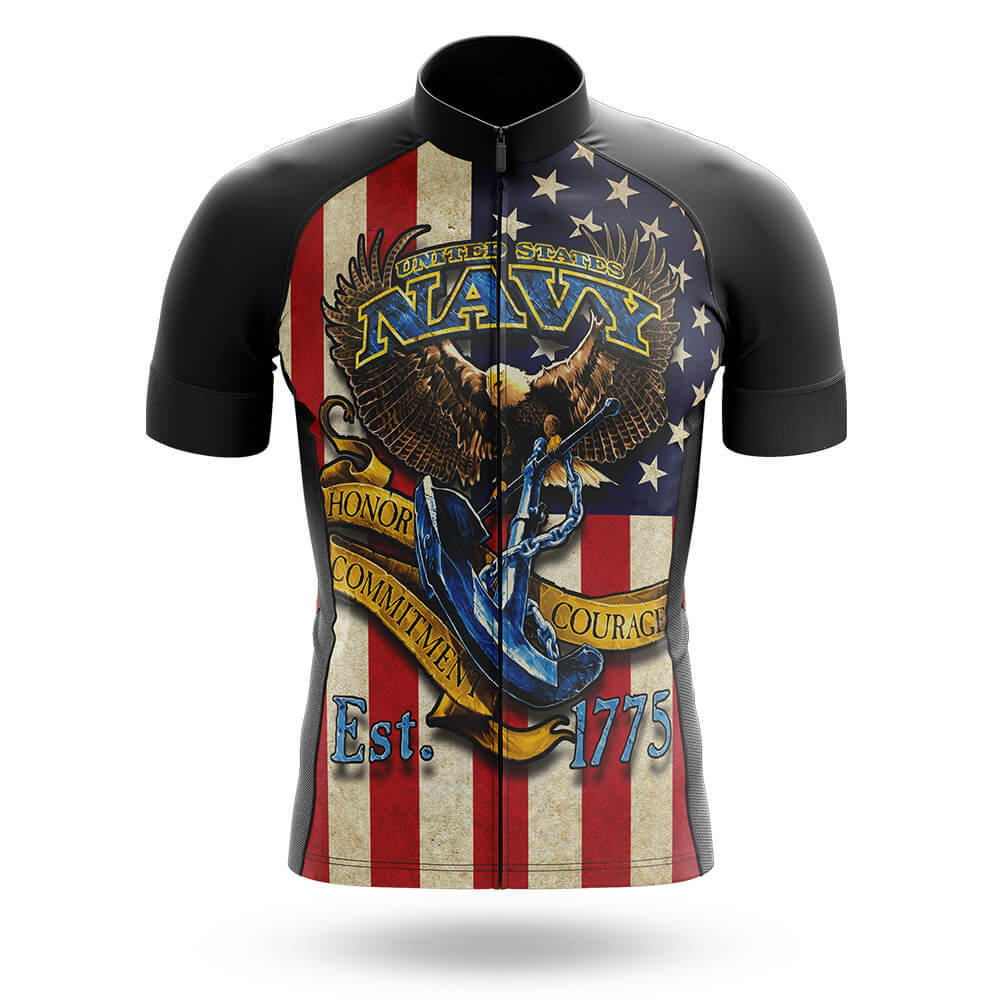 Retro Navy - Men's Cycling Kit